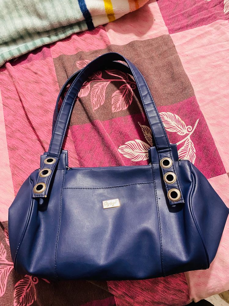 Stylish Navy Blue Shoulder Bag