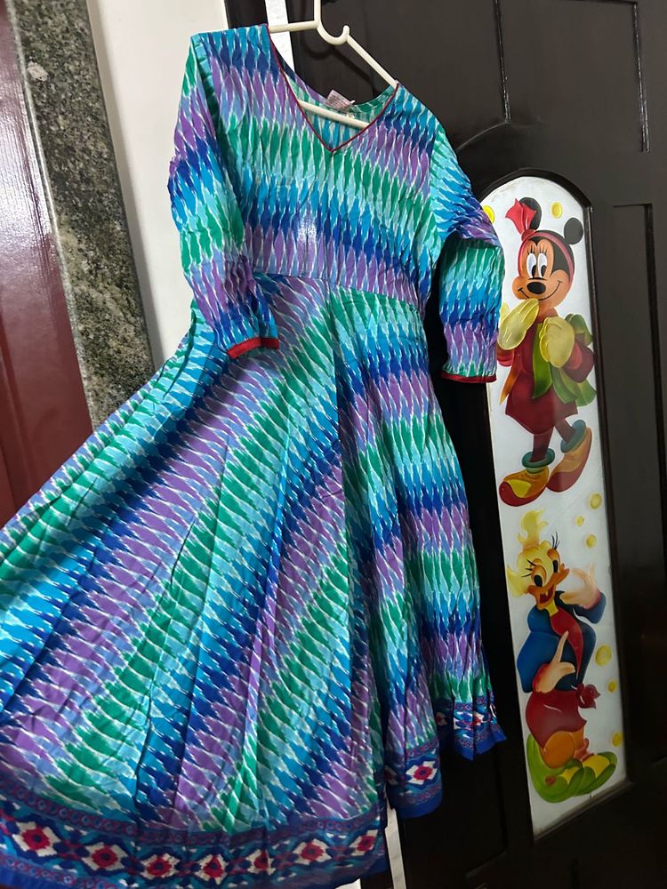 Colorful Patterned Kurta