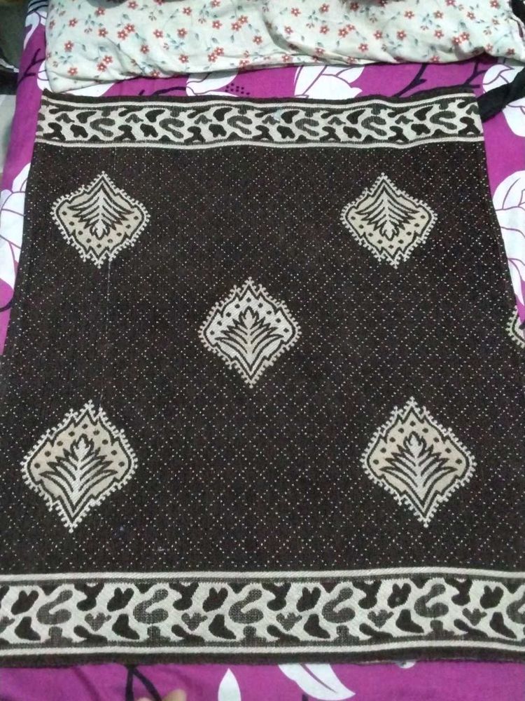 Ethnic crochet mat big size (once used)