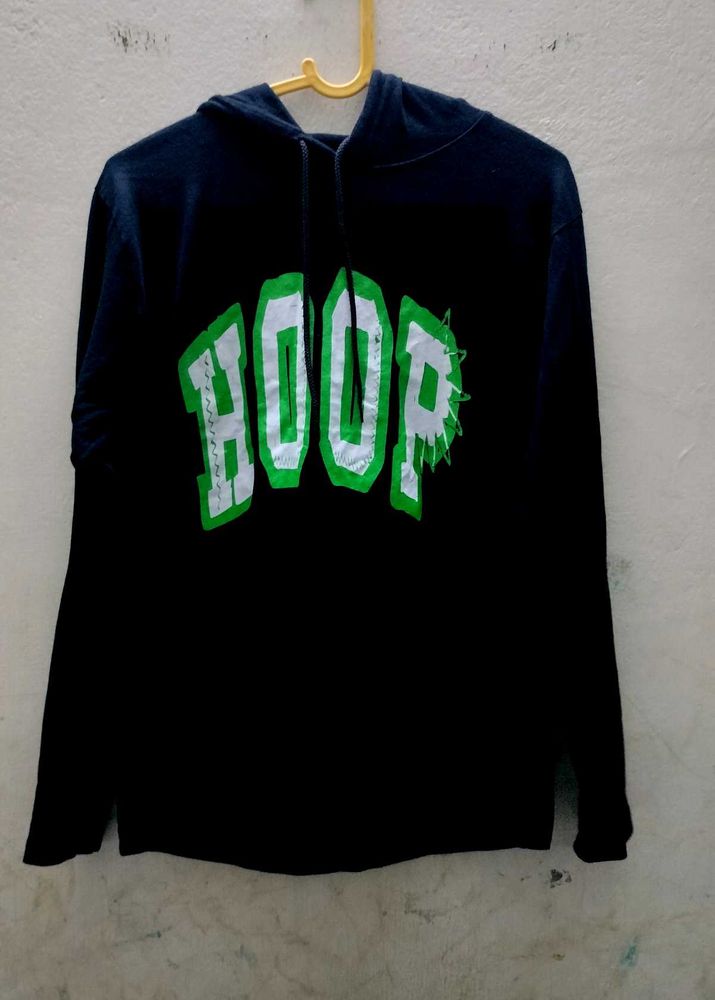 Black T-Shirt (Size - M - L )
