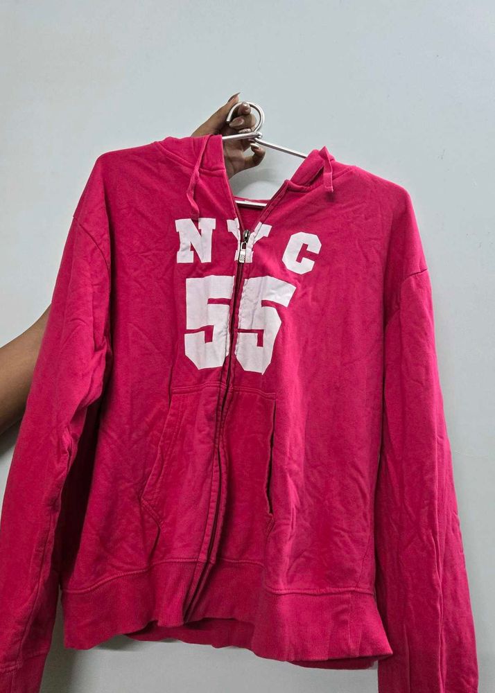 Pink NYC Hoodie