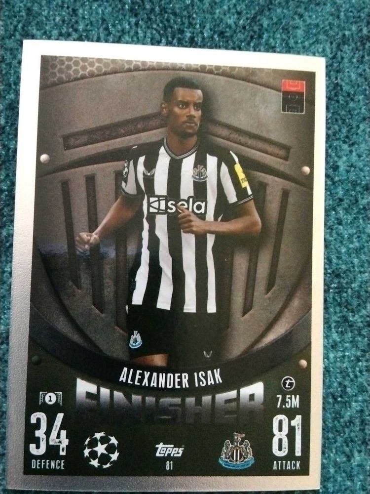 Alexander Isak Finisher Card
