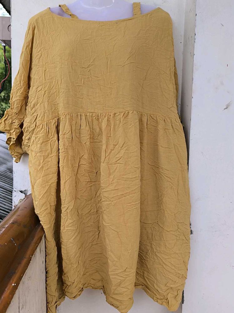 Mustard Yellow Dress