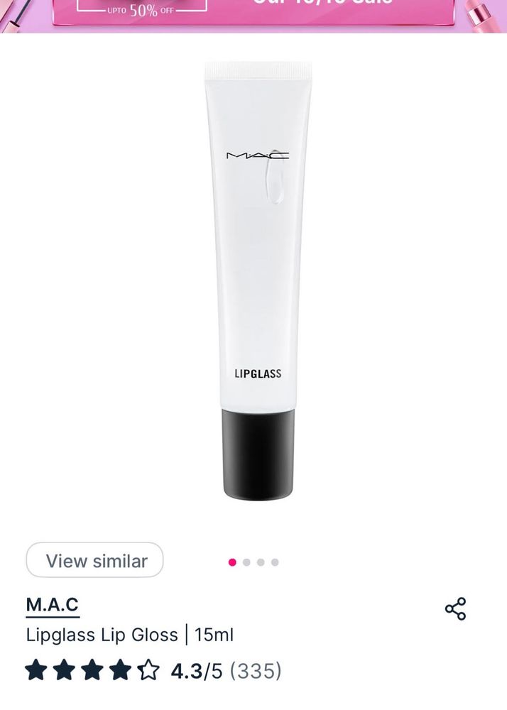 M.A.C Lipglass Lip Gloss