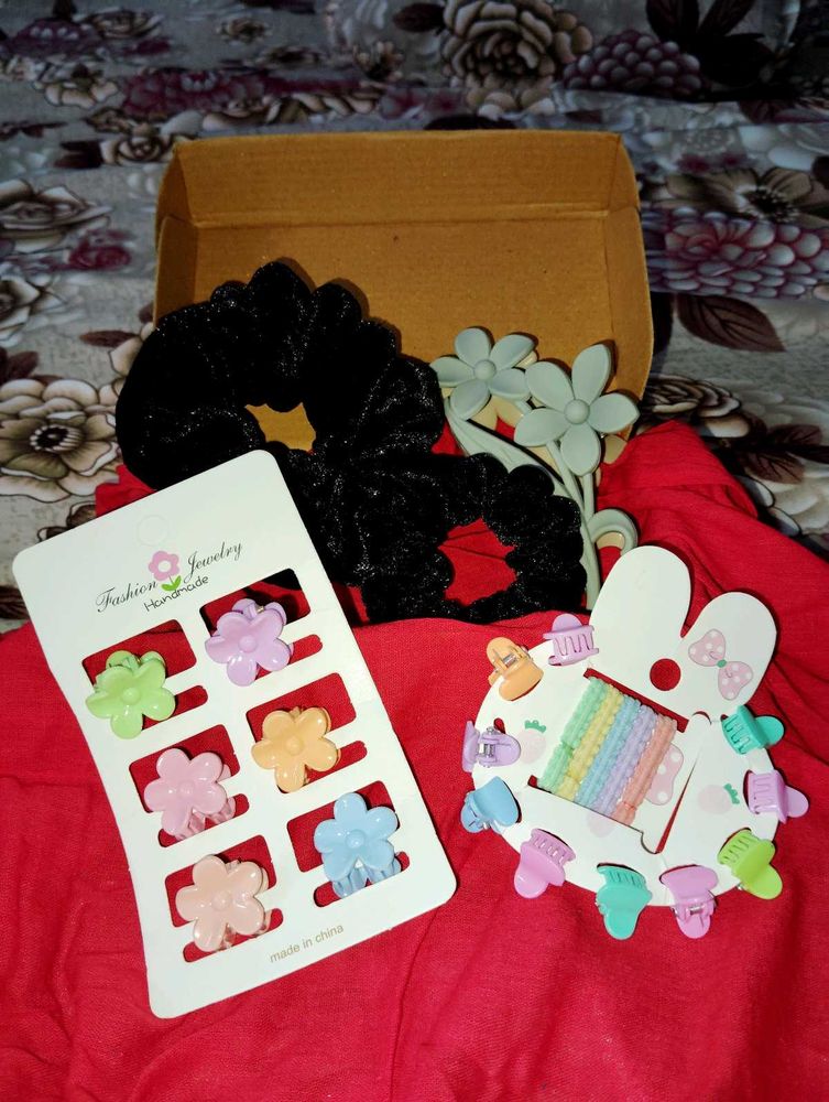 Colorful Hair Accessories Bundle