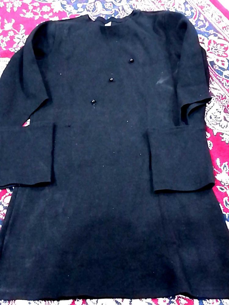 Elegant Black Kurta