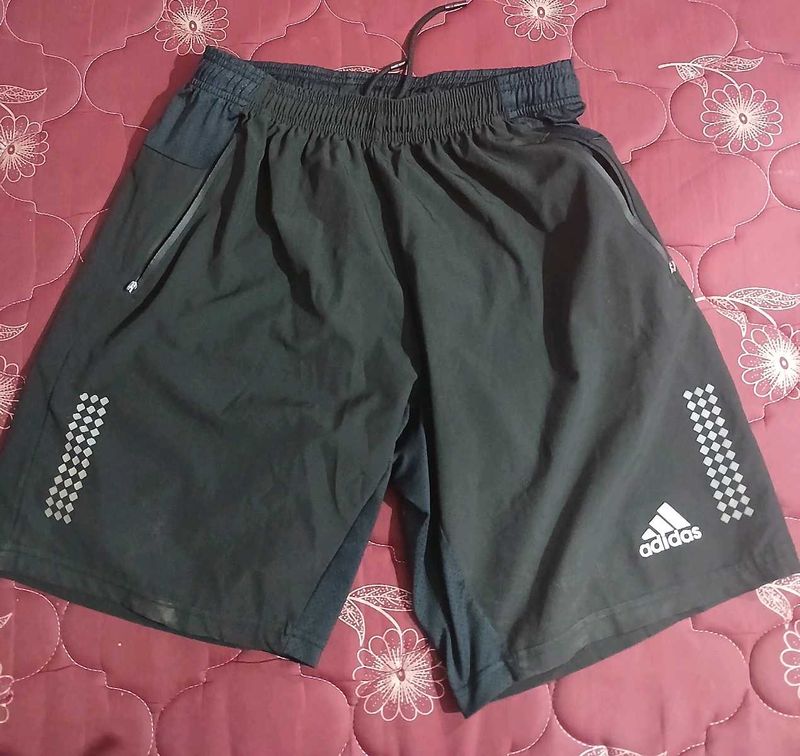 Adidas Black Shorts For Roughwear