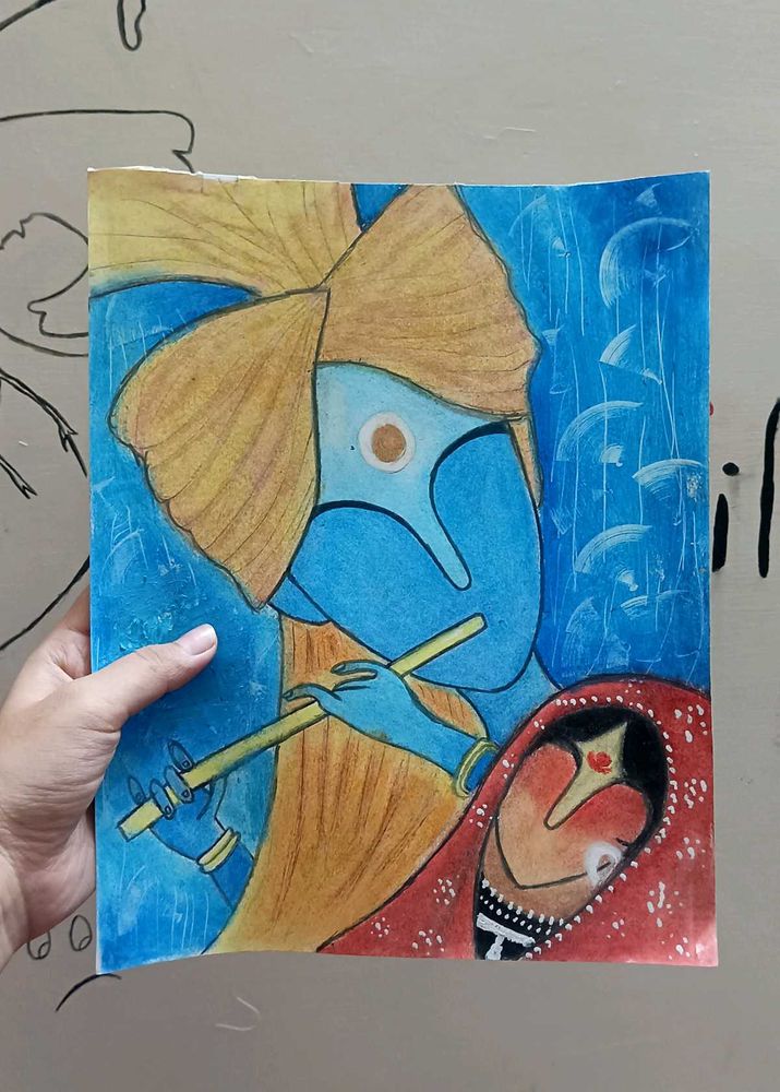 RADHA KRISHANA PAINTING