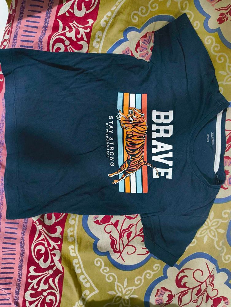 Brave Tiger Graphic Tee