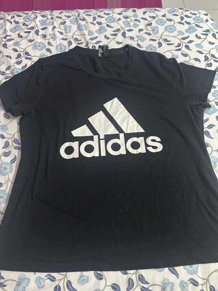 Adidas Black T-Shirt
