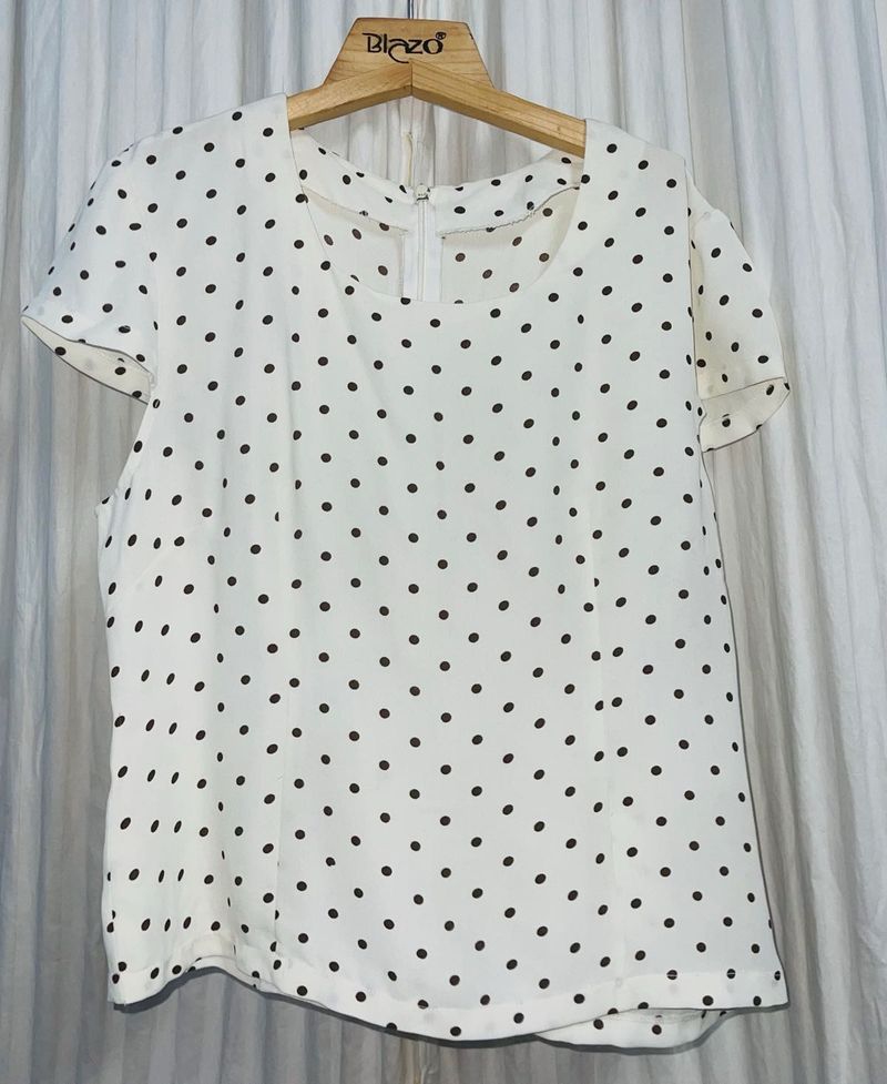 Classic Polka Dot Top