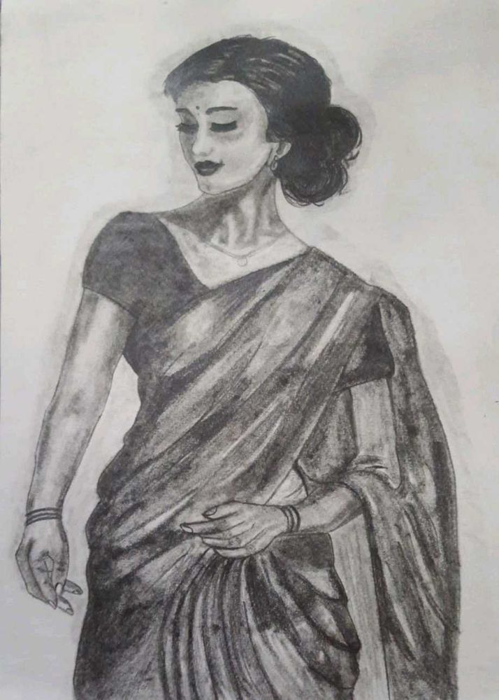 Charcoal Pencil Artwork