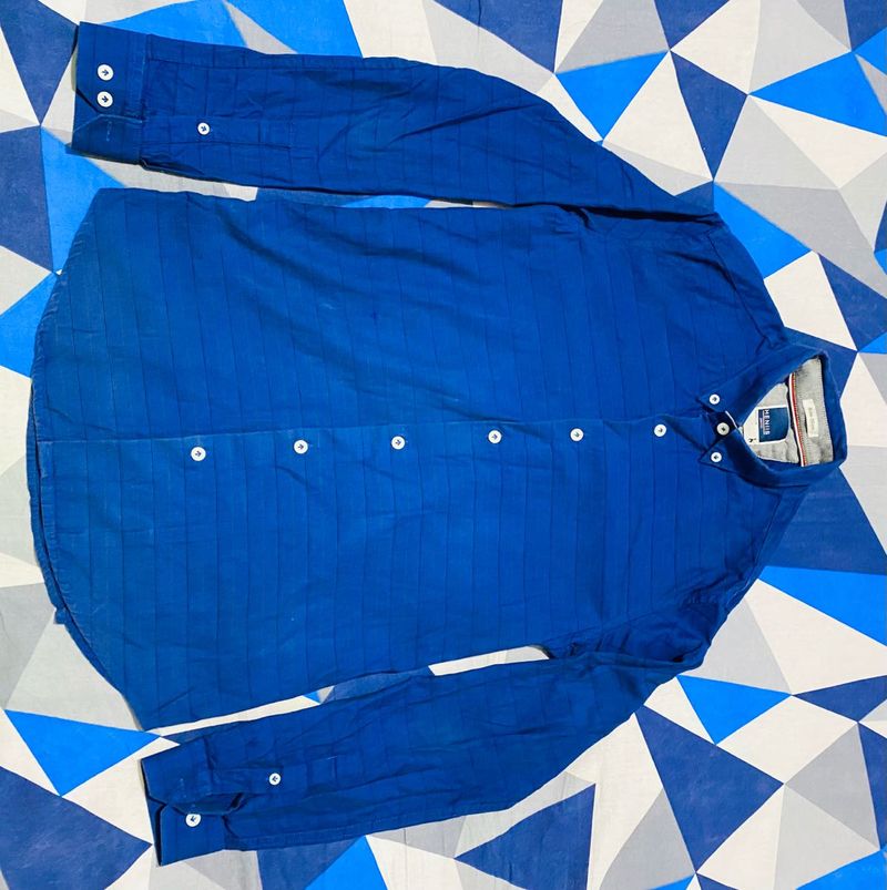 Blue Casual Shirt