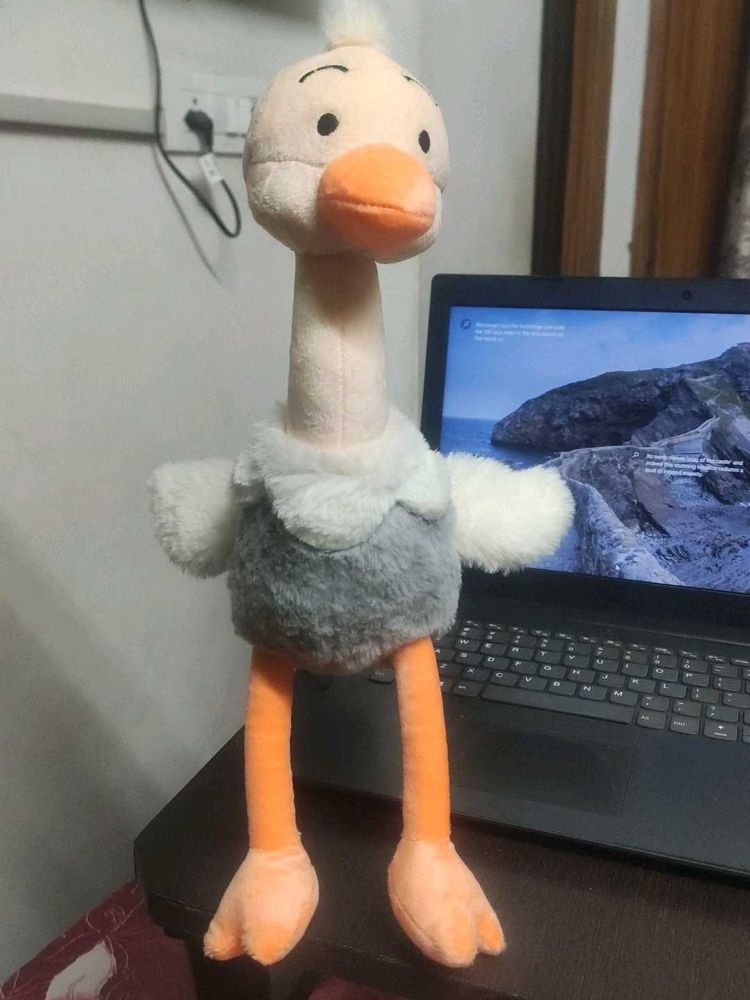 Soft Toy Ostrich Stuffed 40cm