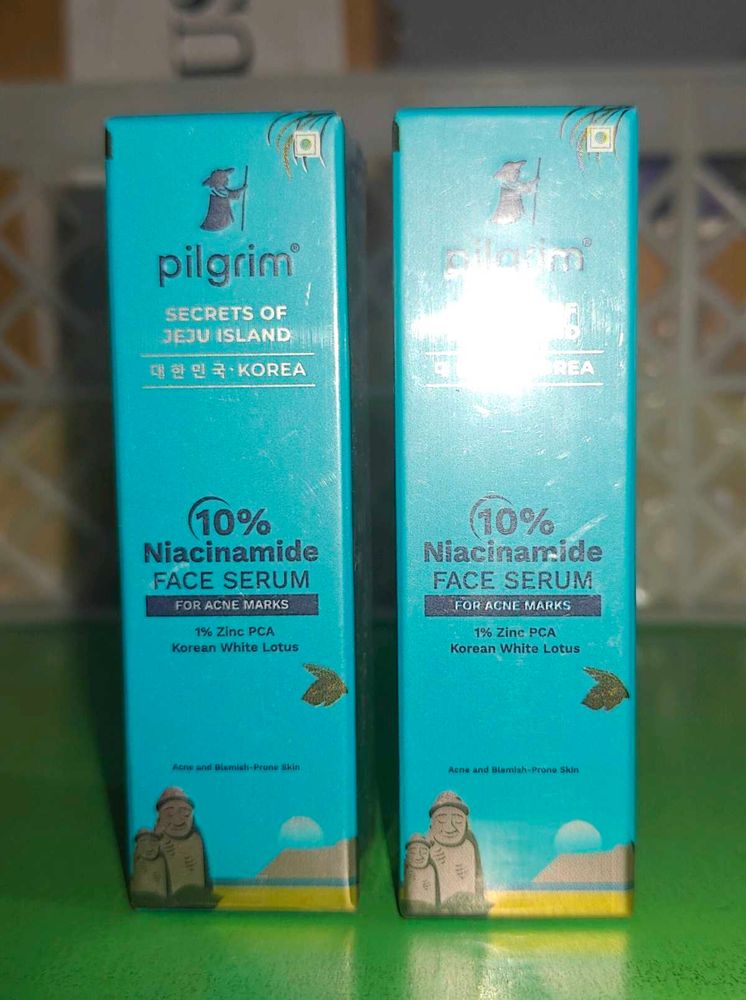 Combo Pilgrim 10% Niacinamide Face Serum