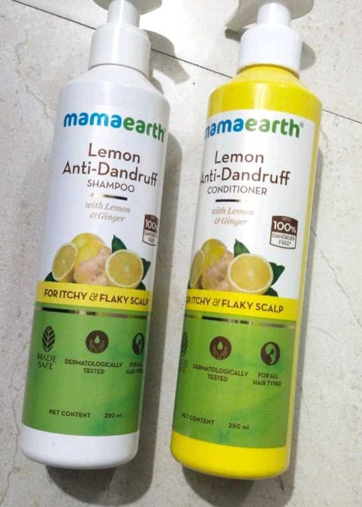 Mamaearth Lemon Anti-Dandruff Duo