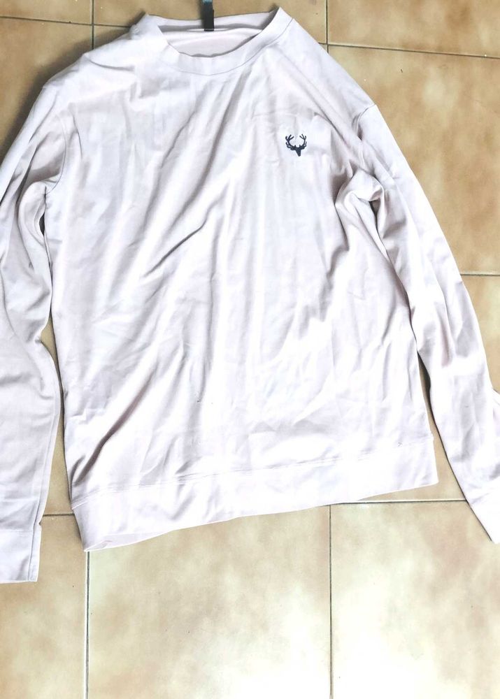 Pale Pink Long Sleeve Tee