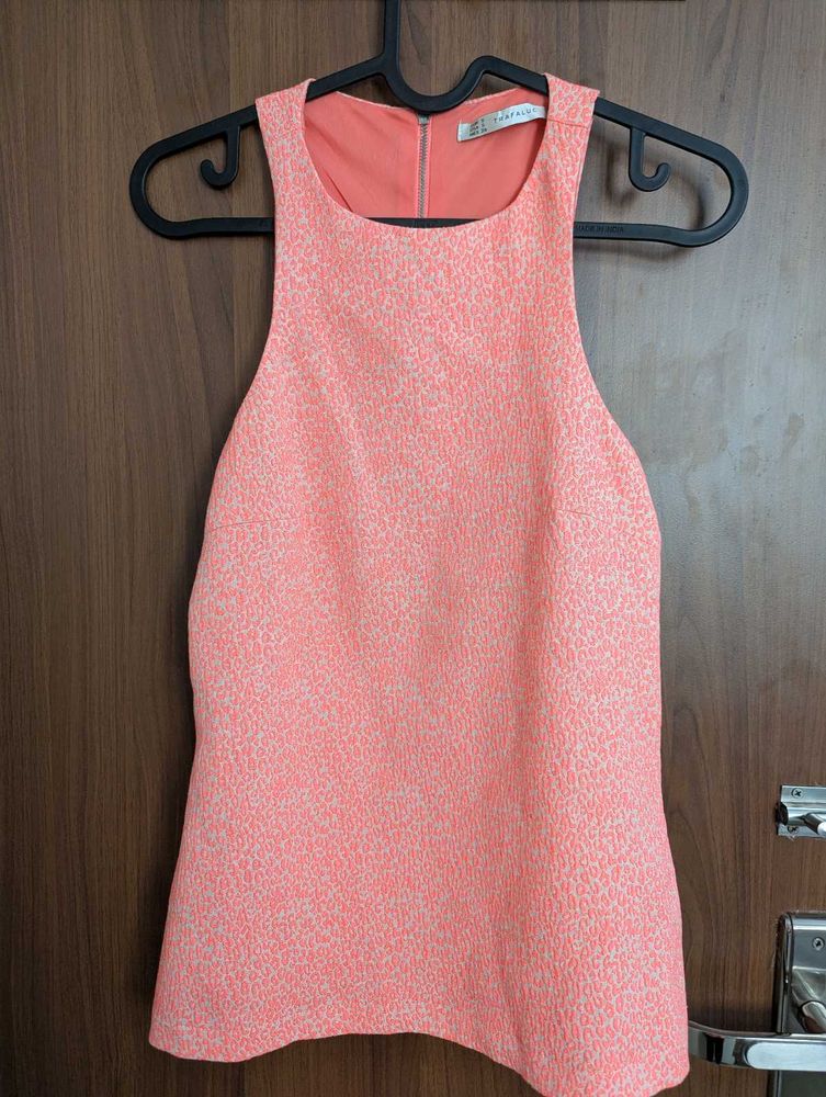 Zara Coral Top