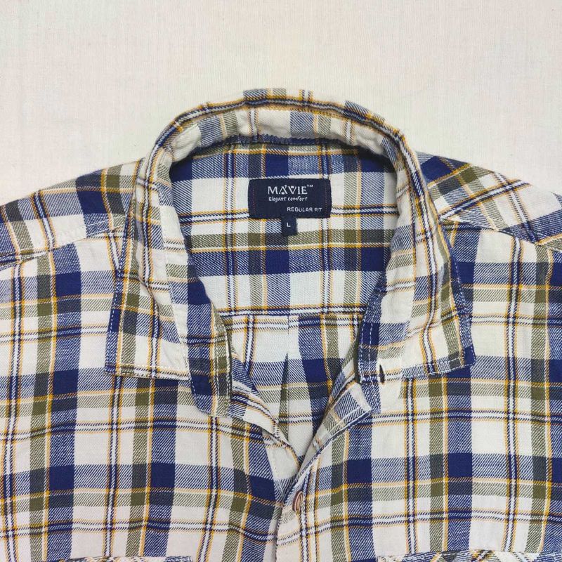 Mavie Plaid Shirt - 38