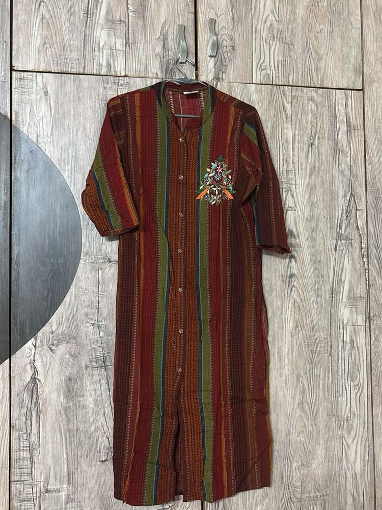 Straight Cut Kurti -f