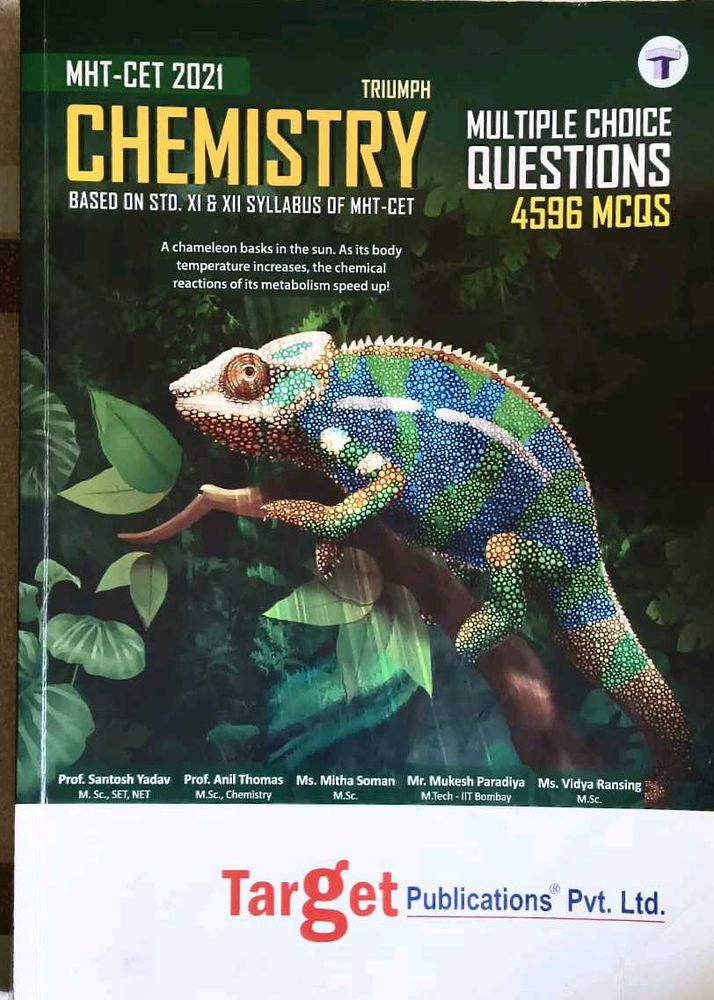 MHT-CET Chemistry 2021