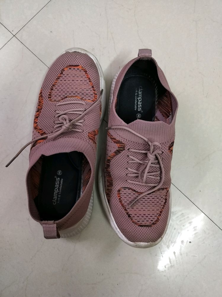 Mauve Casual Shoes