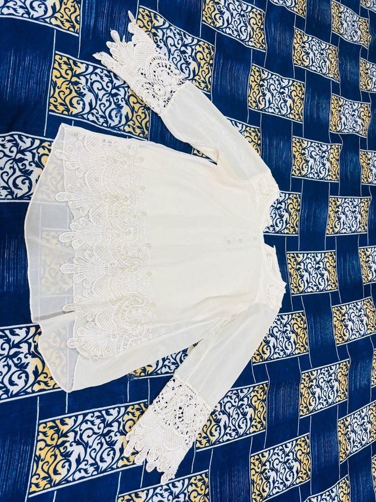 Lace Detail Top
