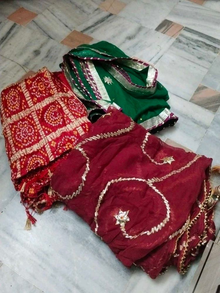Festive Dupattas - Set of 3
