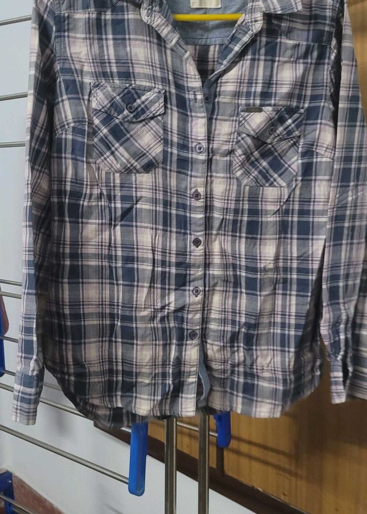 Plaid Flannel Shirt
