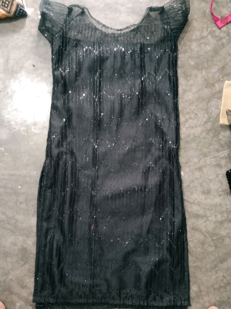 Hand Made Black Kurti