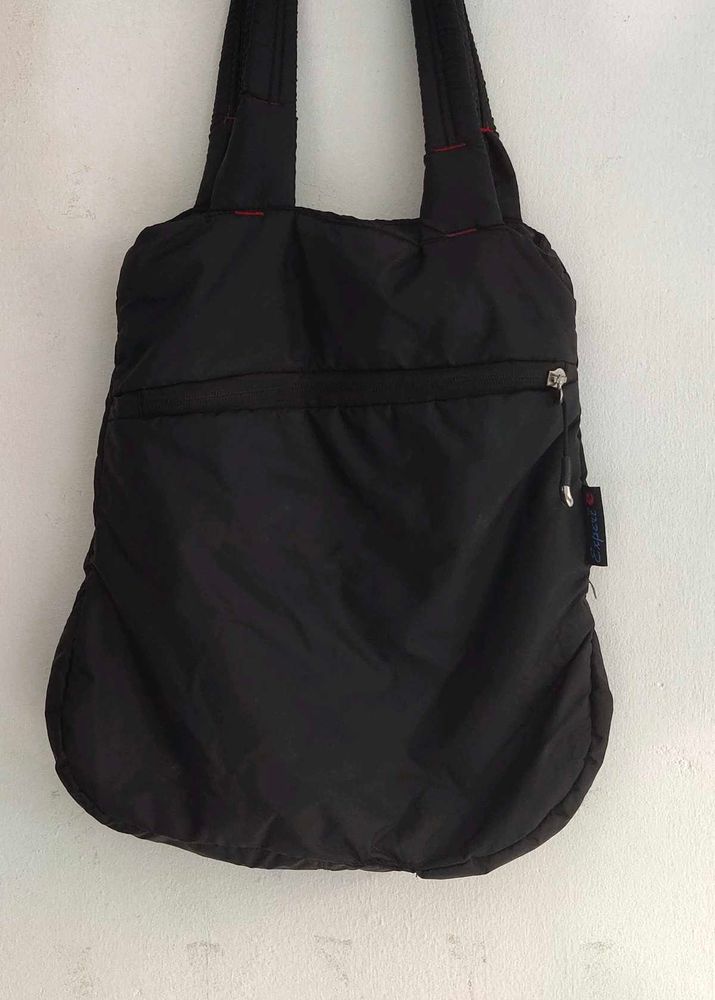 Black Tote Bag for college students