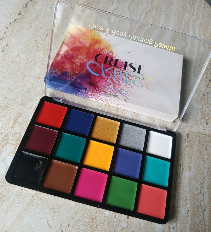 Ucanbe Cruise face &amp; body painting palette 🎨