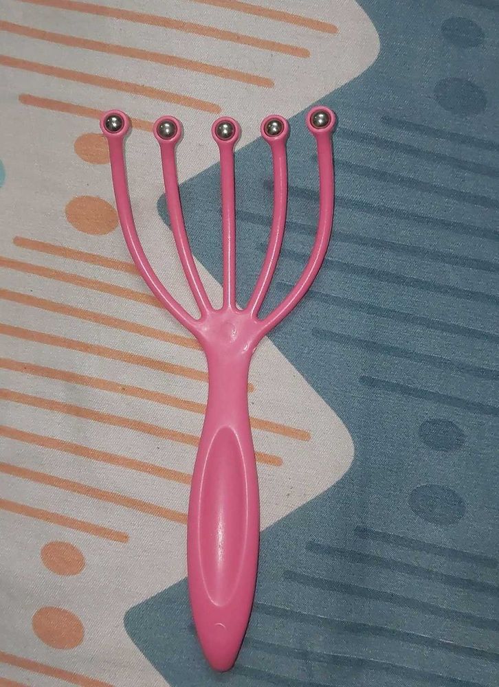 Pink Head Massager