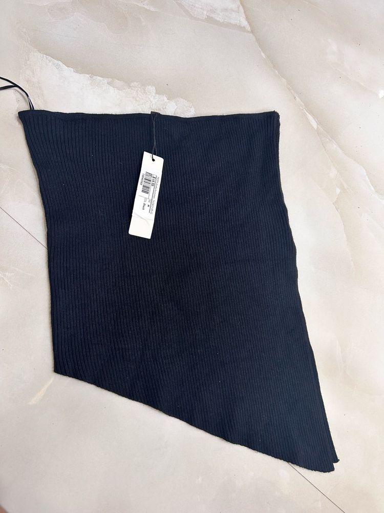 Ribbed Asymmetrical Top