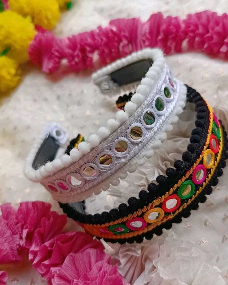 Handmade Mirror Embellished Hairband