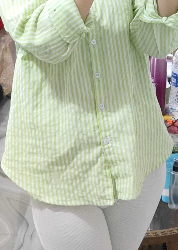 Striped Button-Down