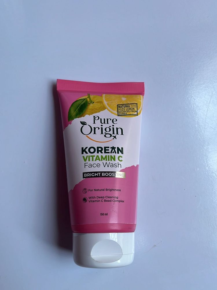 Pure Origin Korean Vitamin C Face Wash