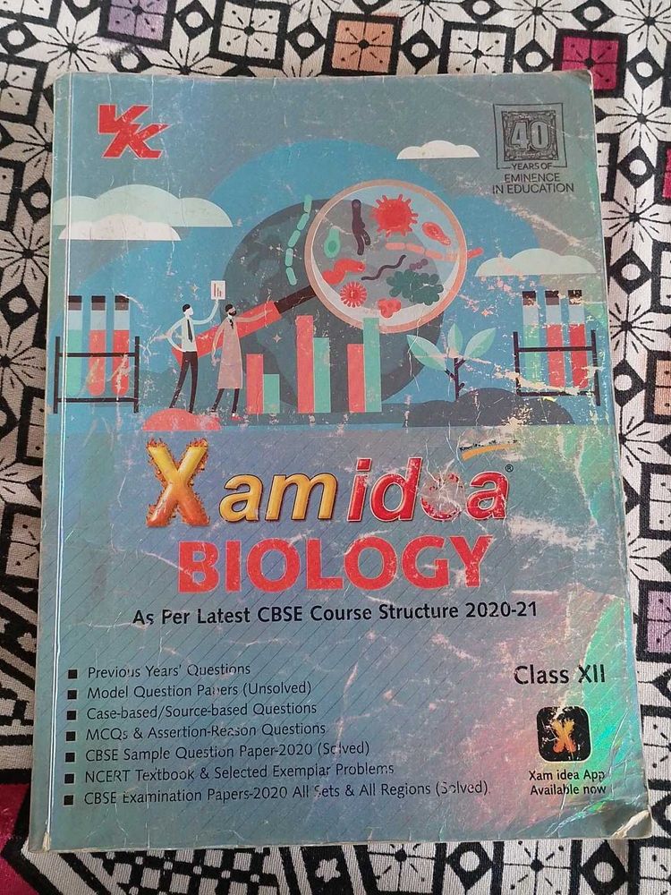 Xam Idea Biology Class 12