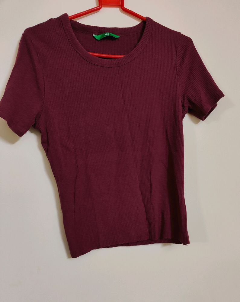 Dip Maroon Top (Women&#39;s)