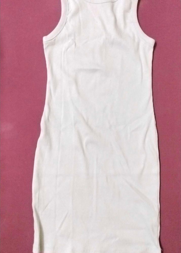 Lilac Knee Length Body Con Dress