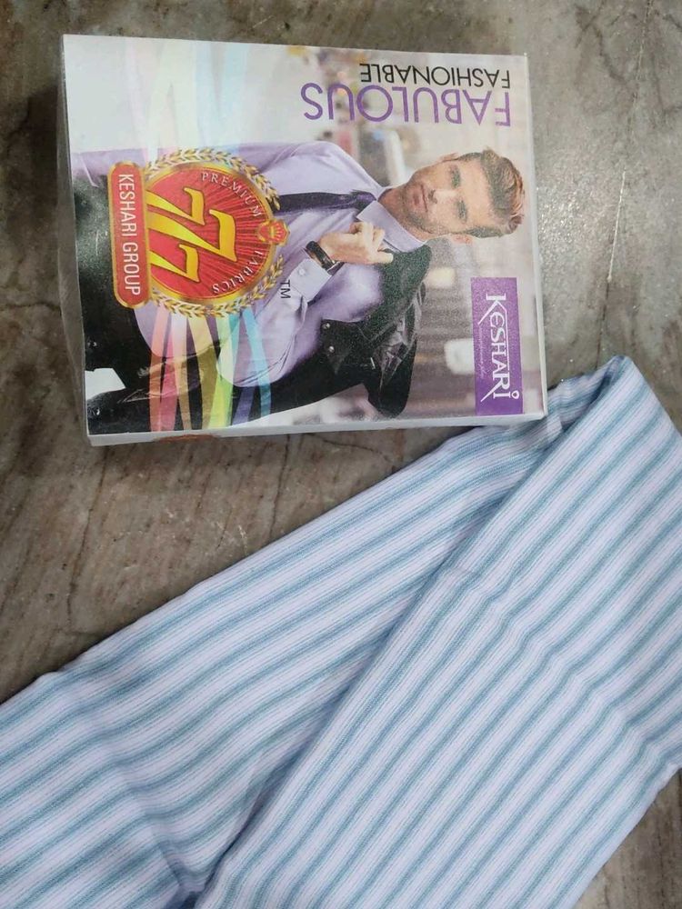 Stripped Unstitched Shirt