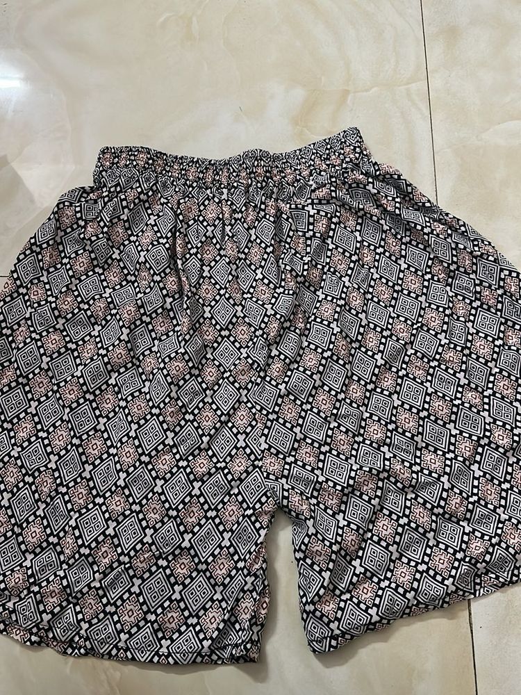 2 Pack Patterned Lounge Shorts