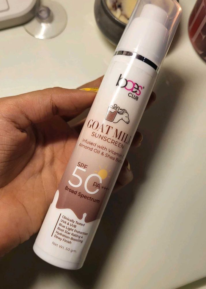 Baes Club Goat Milk Sunscreen