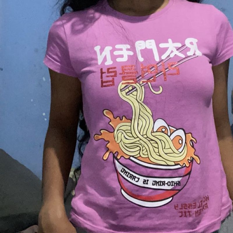 Pink Ramen Graphic Tee