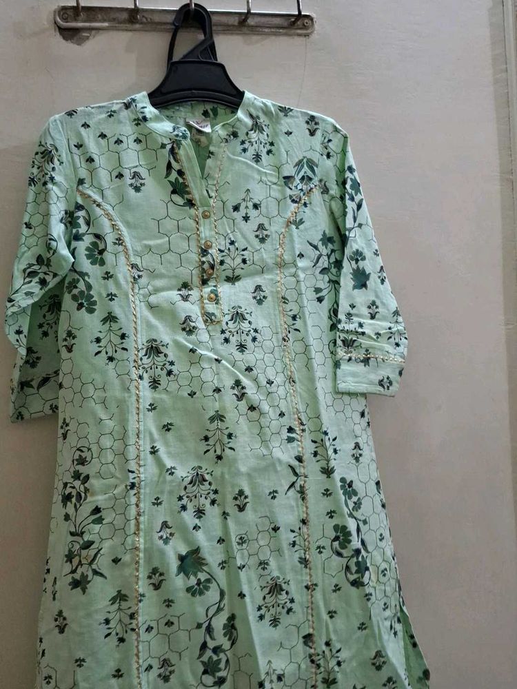 Printed Pure Cotton Kurti