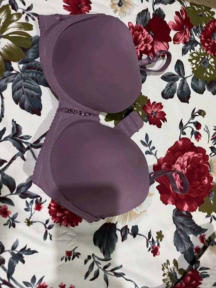Elegant Purple Bra