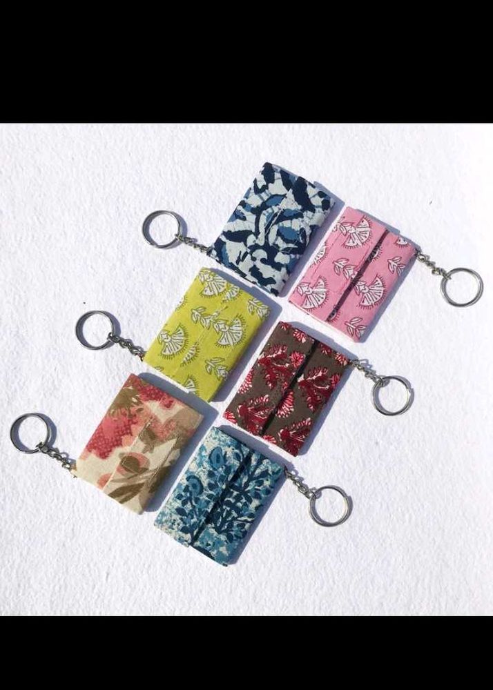 Boho Floral Diary keychain