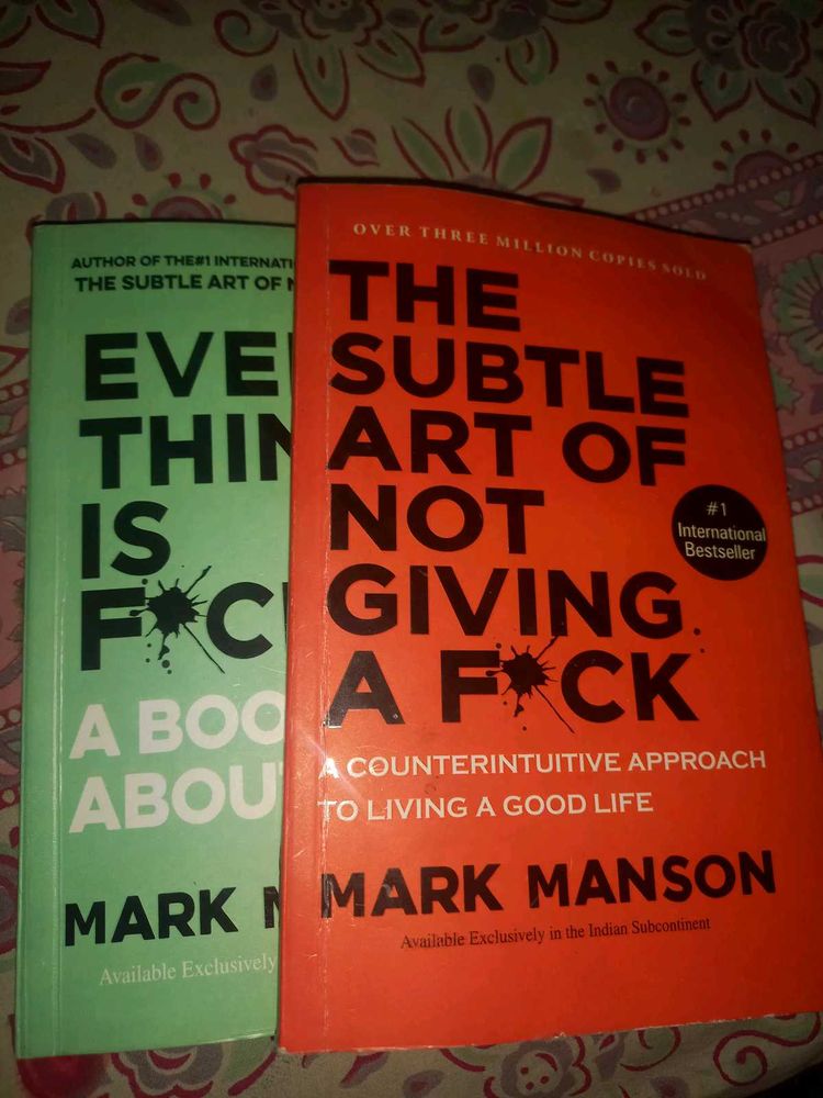 Mark Manson Best Selling Books