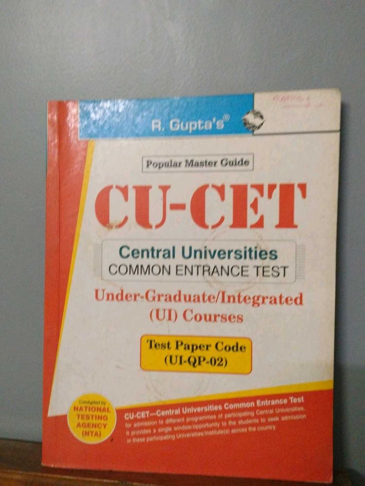 Cucet Book For Central Universities Common Entranc