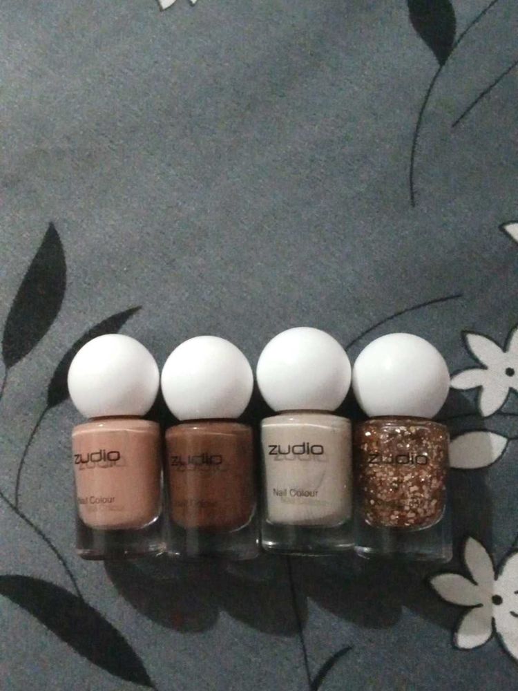 New Zudio Nail Colour Pack Of 4